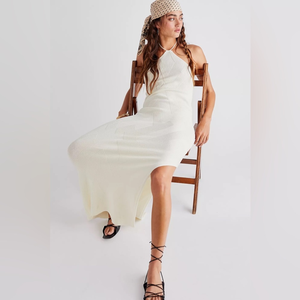🎉LAST PIECE🎉FREE PEOPLE Kristy Sweater Maxi Dress